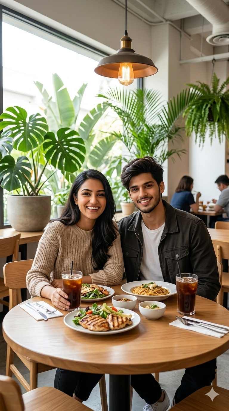 Coffee shop partner trending gemini prompt free download