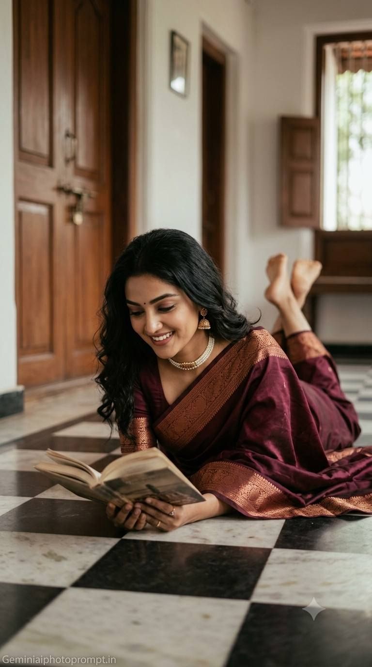 Gemini ai prompt for south indian girl aesthetic