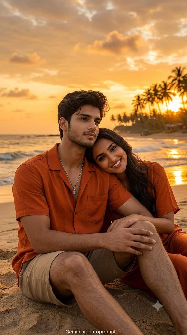 Golden hour AI trend prompt