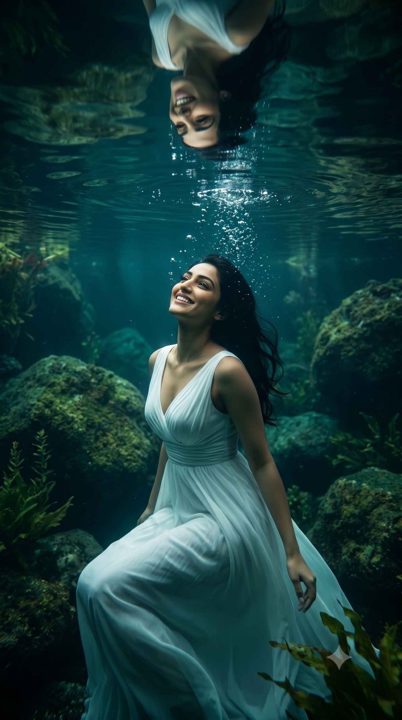 Underwater prompt seen