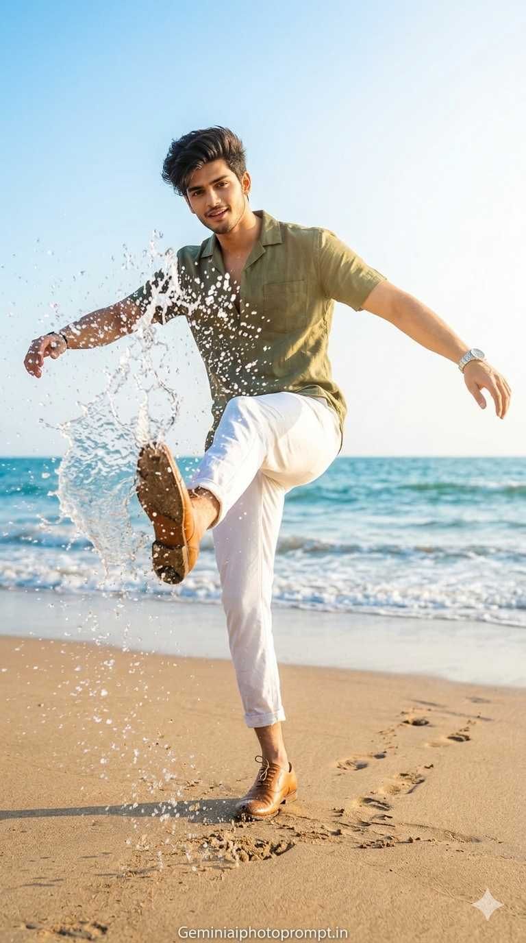 Gemini AI beach prompt generator
