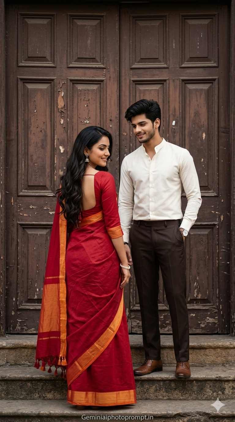 Instagram trending ai couple prompt