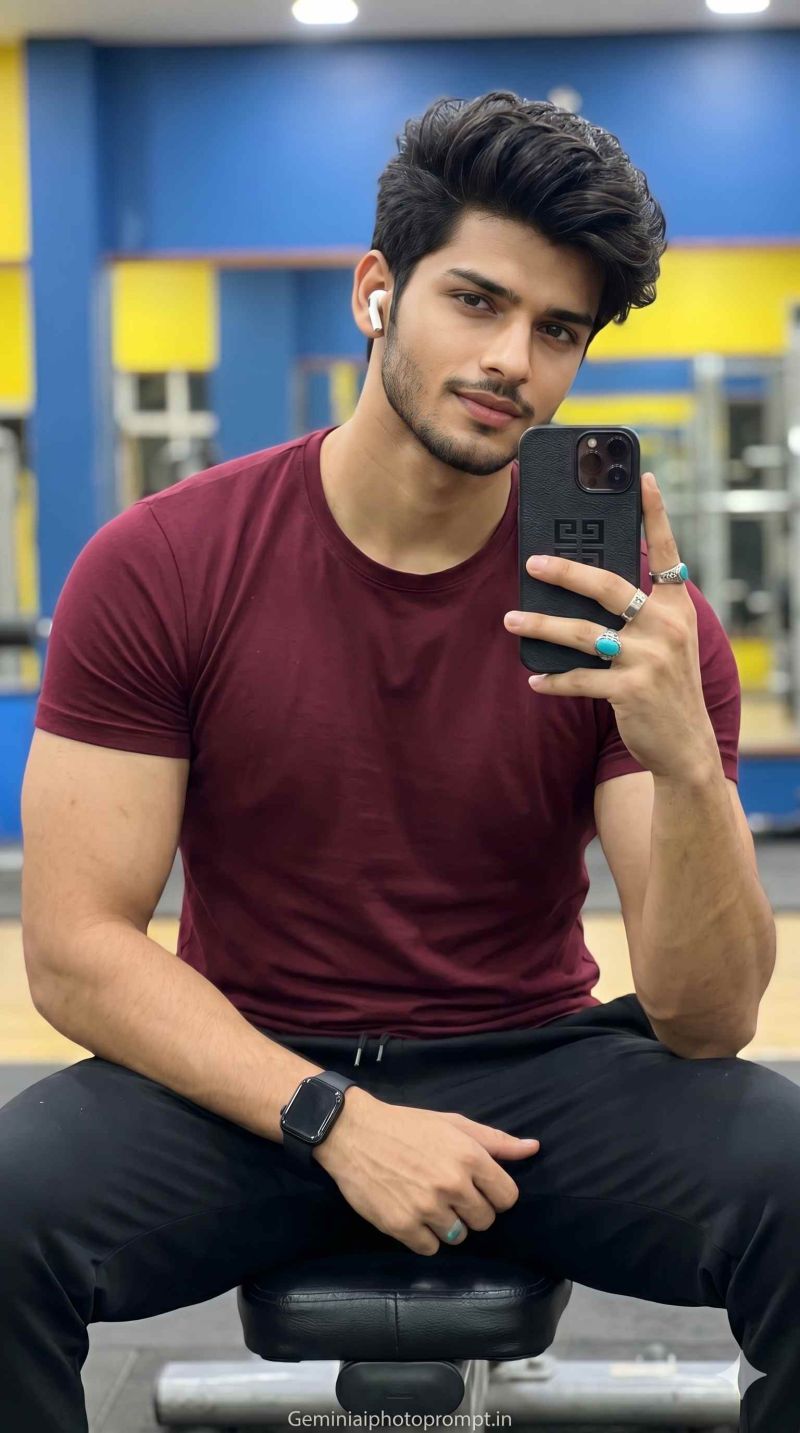 Prompt seen trending boy Instagram AI photo