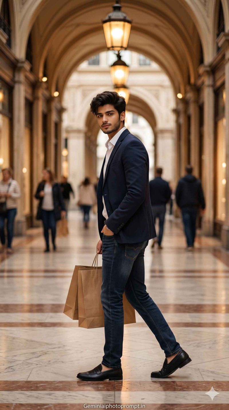 Gemini ai prompt men in shopping mall free download pdf 2026