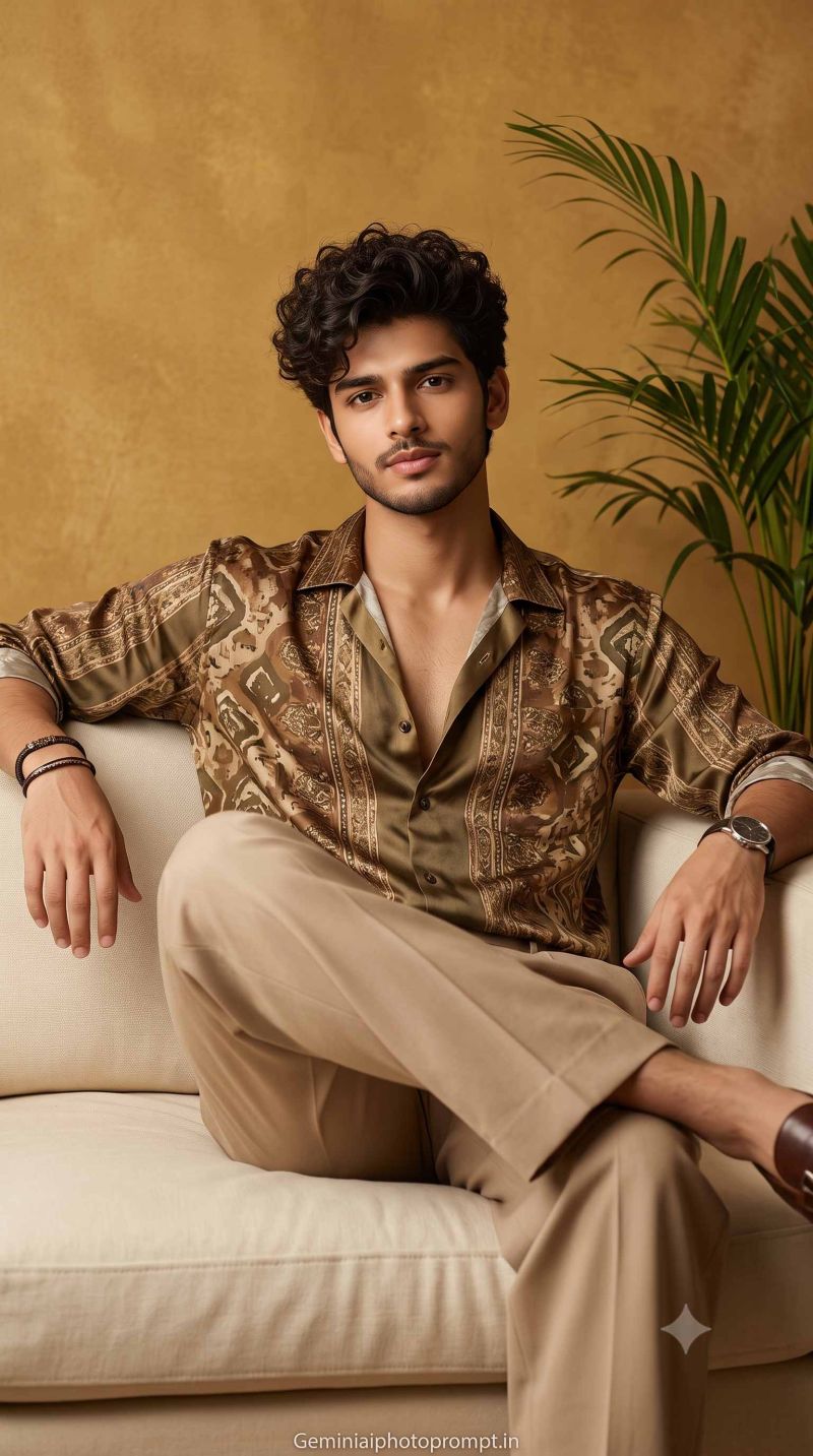 Ultra Realistic Stylish Male Portrait ChatGPT Prompt